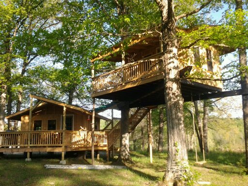Shady River Adds Tree House Firefly Tree House at Shady River on Eleven Point River